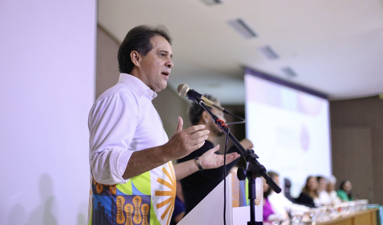 Evandro Leitão durante primeira conferência ambiental diz que o tema é prioridade na sua gestão