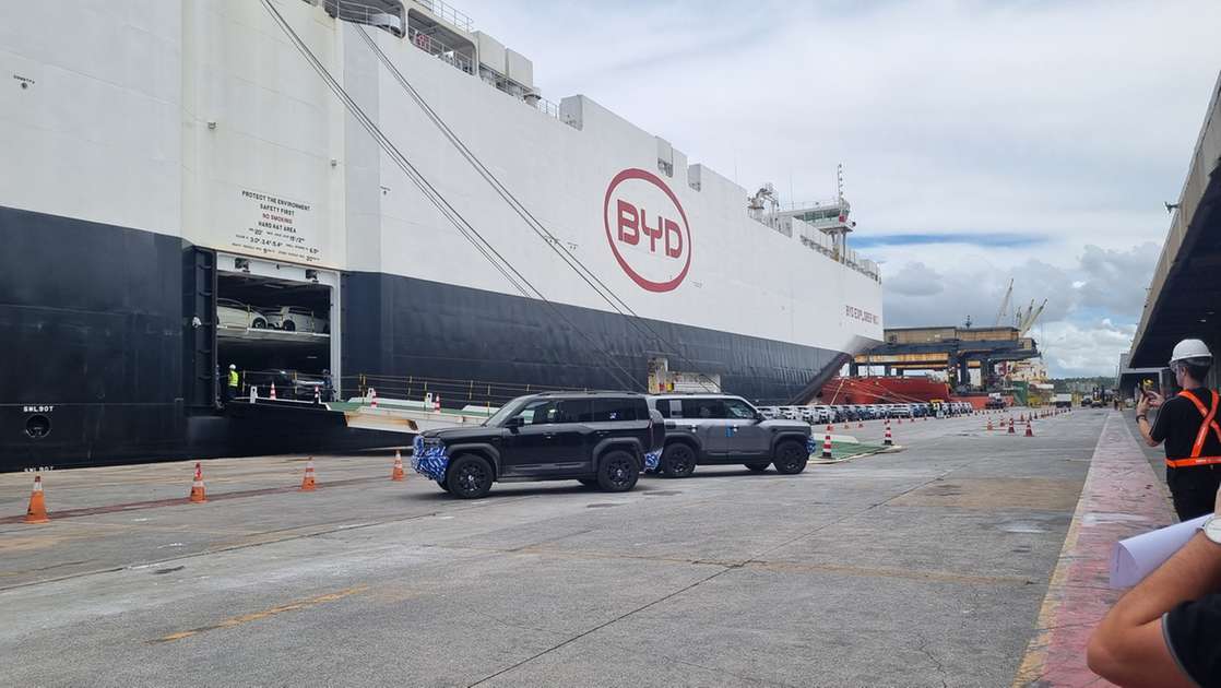 Centro de distribuição e navio com 5,5 mil carros: como é a operação da chinesa BYD no Brasil - Negócios