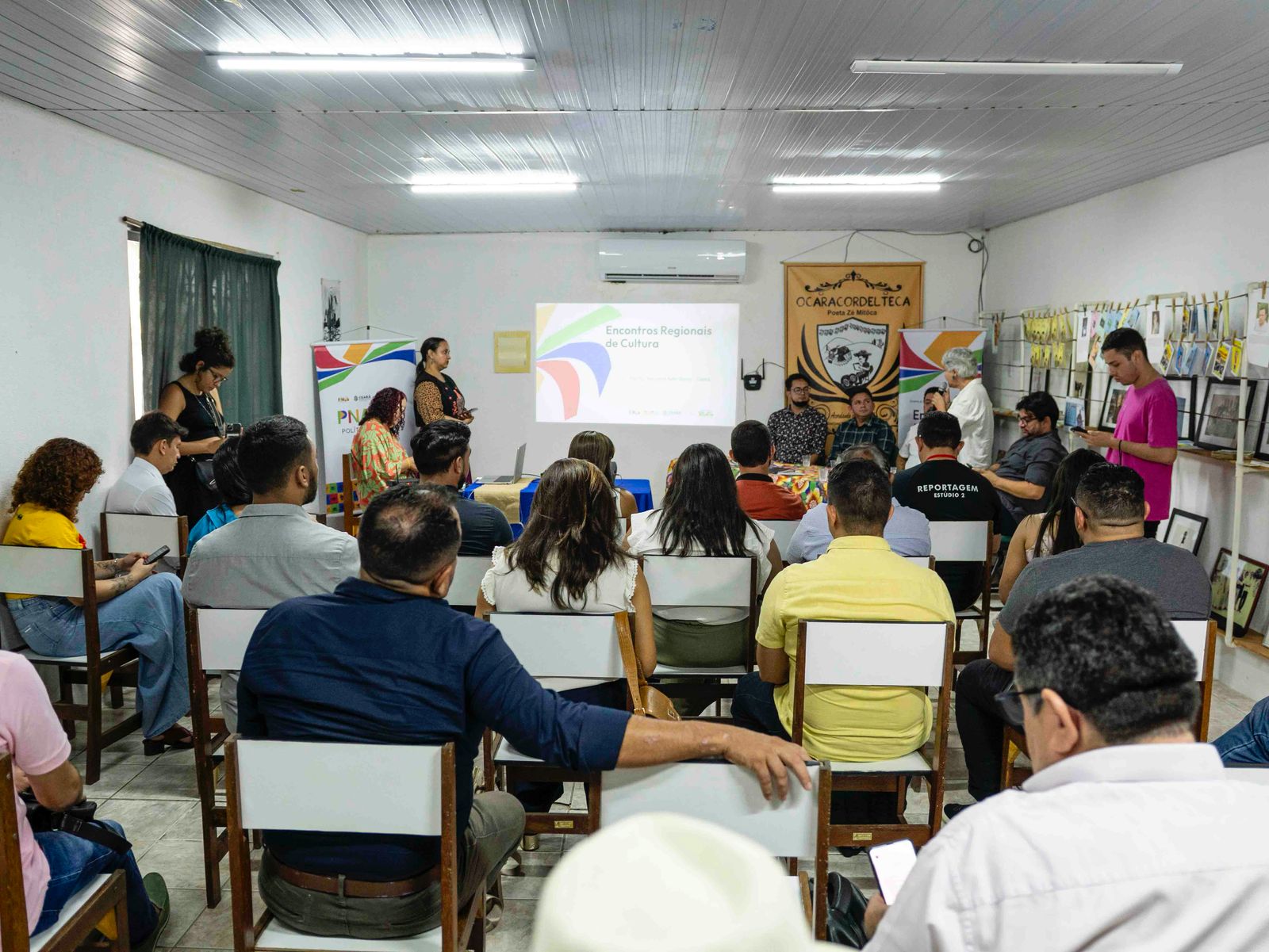 Secult promove nova rodada dos Encontros Regionais da Política Nacional Aldir Blanc nos municípios de Varjota e Hidrolândia