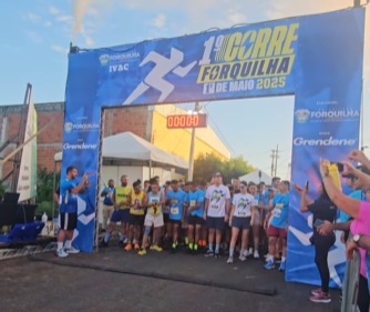 1ª edição do Corre Forquilha reúne centenas de participantes