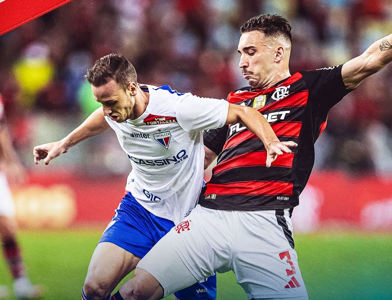 Fortaleza perde para o Flamengo por 5 a 0 no Maracanã
