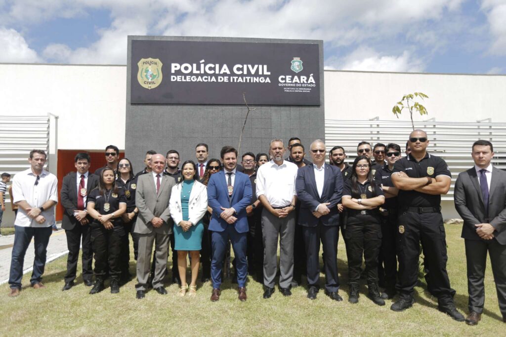 Governo do Ceará inaugura Delegacia de Itaitinga