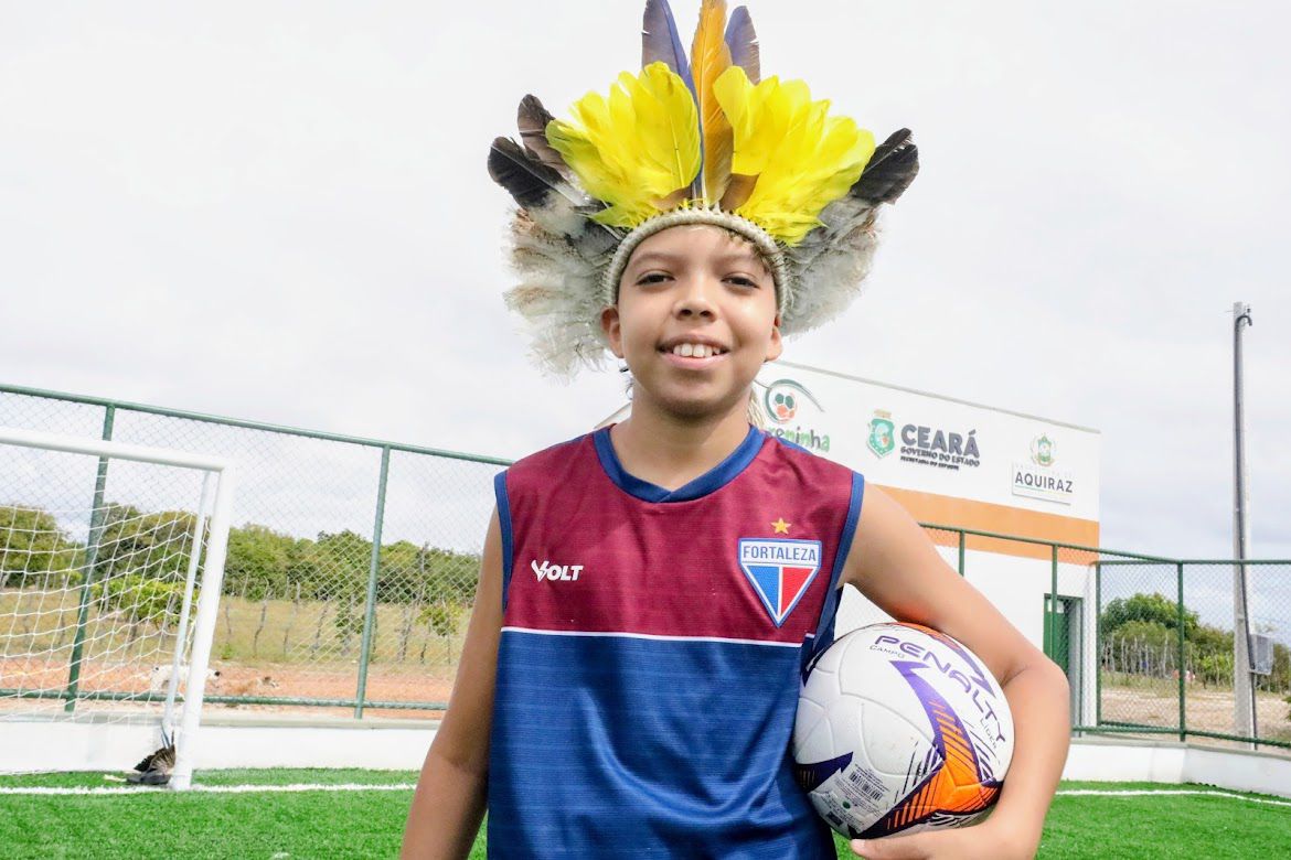 Governo do Ceará inaugura primeira areninha em território indígena