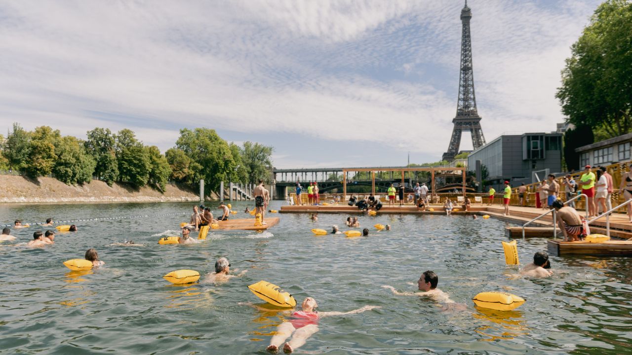Paris reabre o Rio Sena para banho após um século