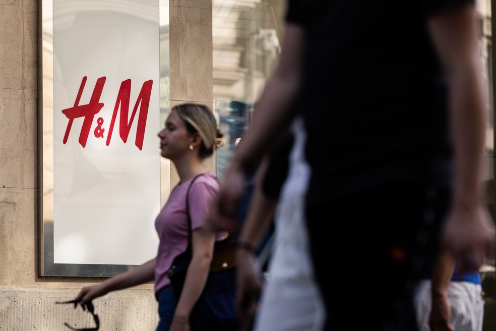 H&M — Foto: Bloomberg