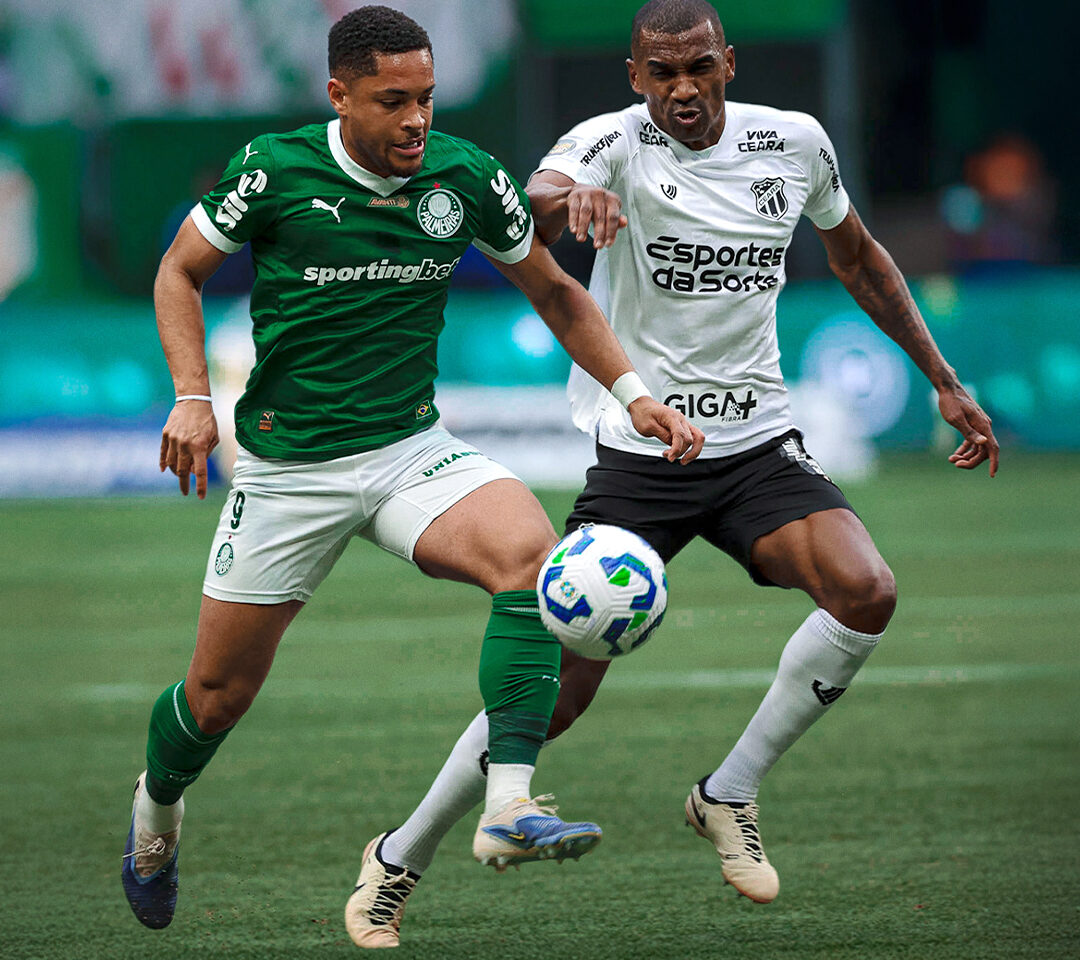 Ceará perde para o Palmeiras de virada no Brasileirão