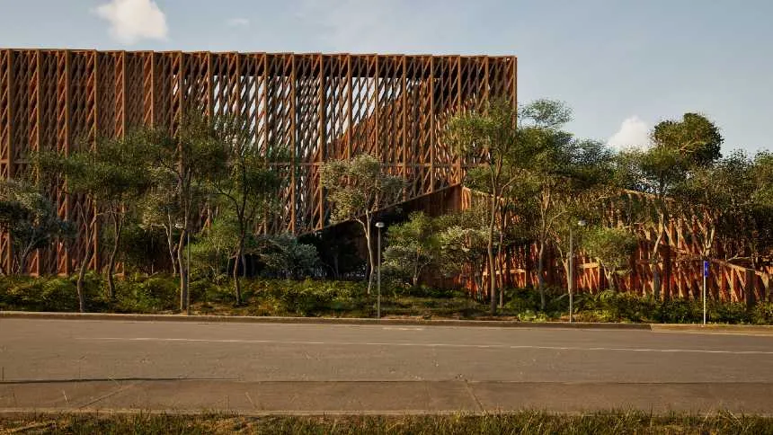 O museu francês Pompidou encontra seu lugar no Brasil entre tijolos e cataratas