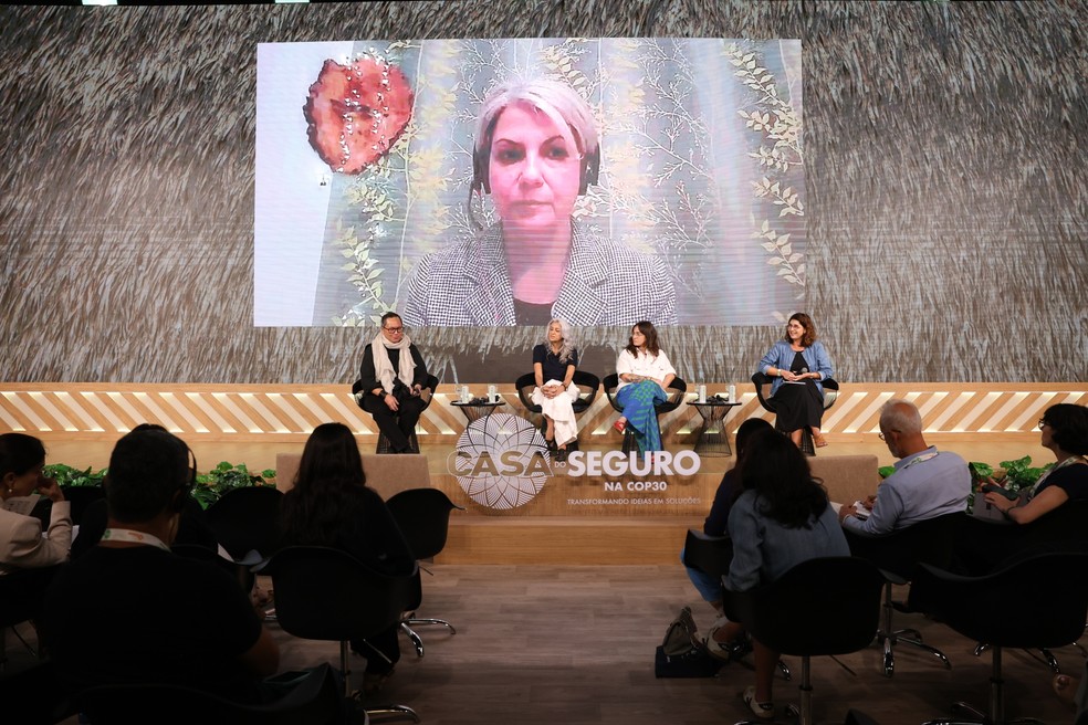 Casa do Seguro na COP30 — Foto: Bruno Carachesti