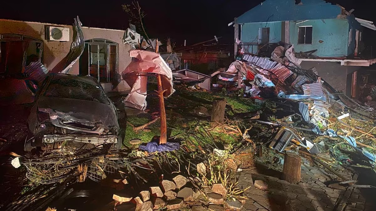 Tornado no Paraná causa destruição, deixa 5 mortos e mais de 400 feridos