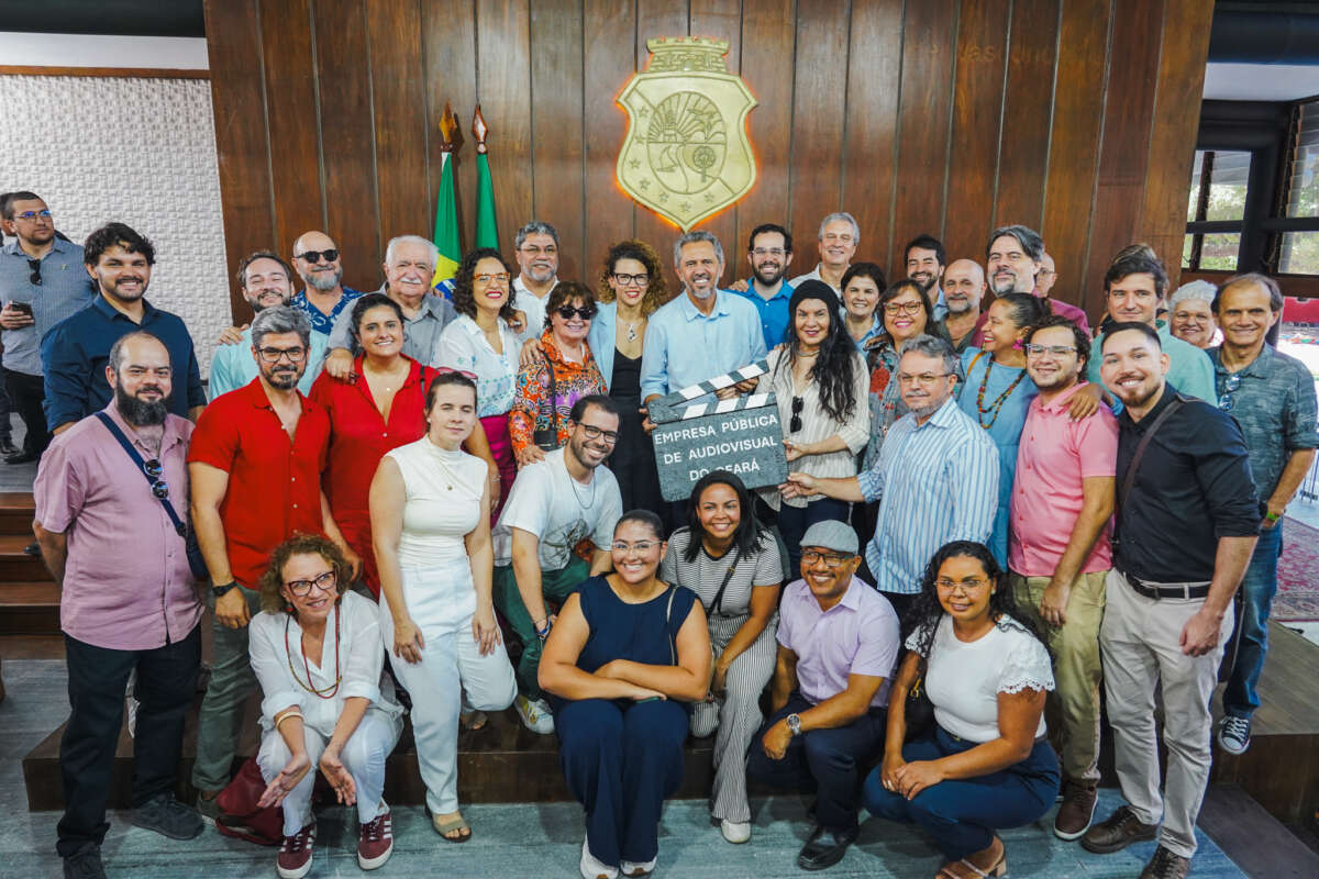 Governo do Ceará sanciona lei que cria a Empresa Cearense de Audiovisual
