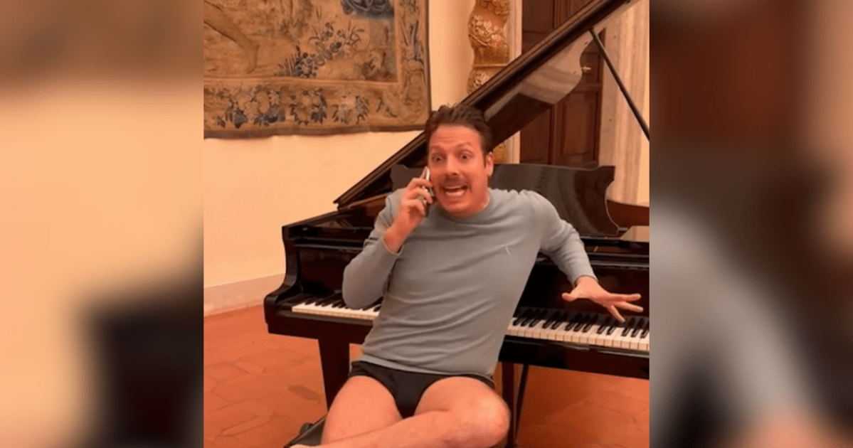 Porchat vai passar o Natal na embaixada em Roma; também posso me hospedar?