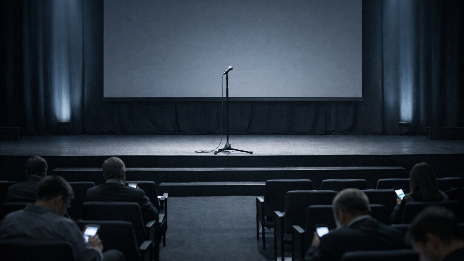 Comunicação no palco: quando todo mundo fala, ninguém comunica