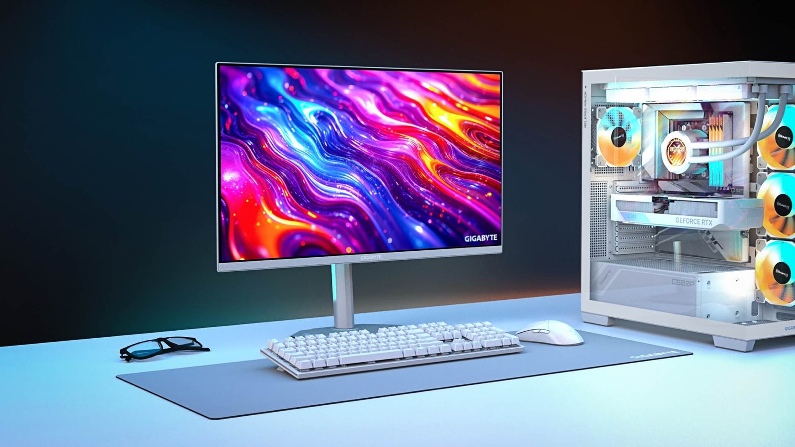 Gigabyte apresenta quatro novos monitores na CES, incluindo funções de IA