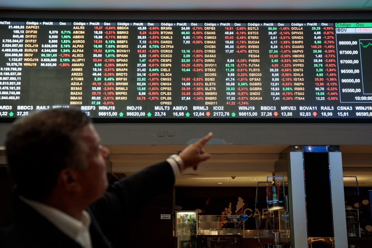 Ibovespa tem queda forte puxada por bancos; Petrobras limita perdas do índice | Finanças