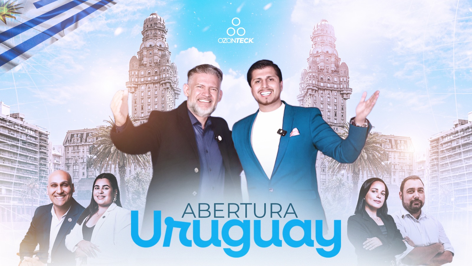 Ozonteck inicia expansão internacional com abertura oficial no Uruguai