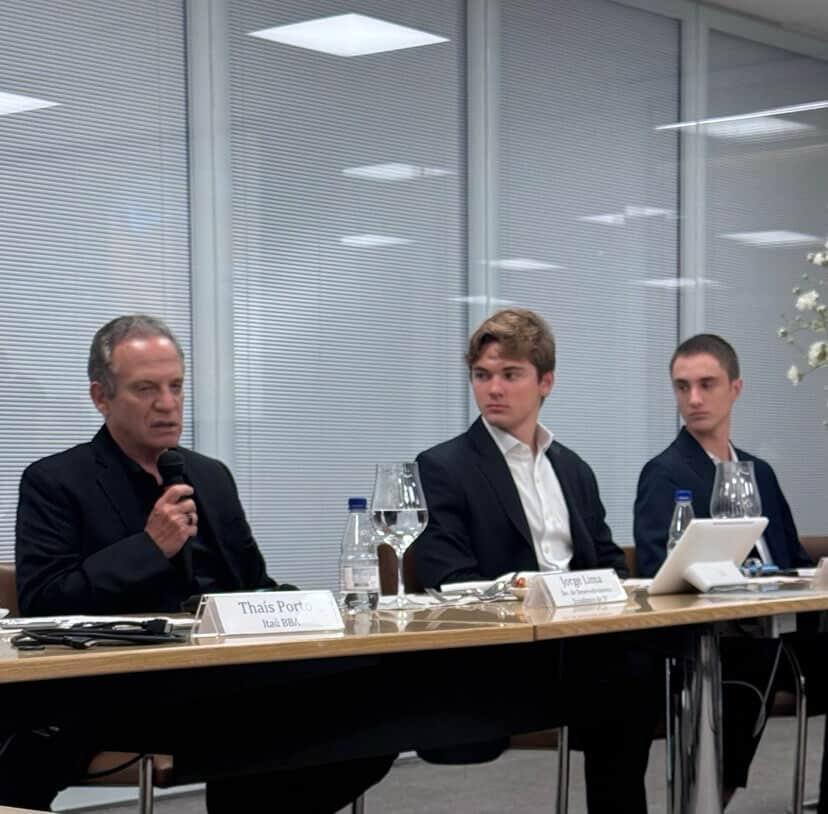 Liderança em alta: nova geração se conecta ao poder de decisão em encontro estratégico com Jorge Lima no Itaú BBA