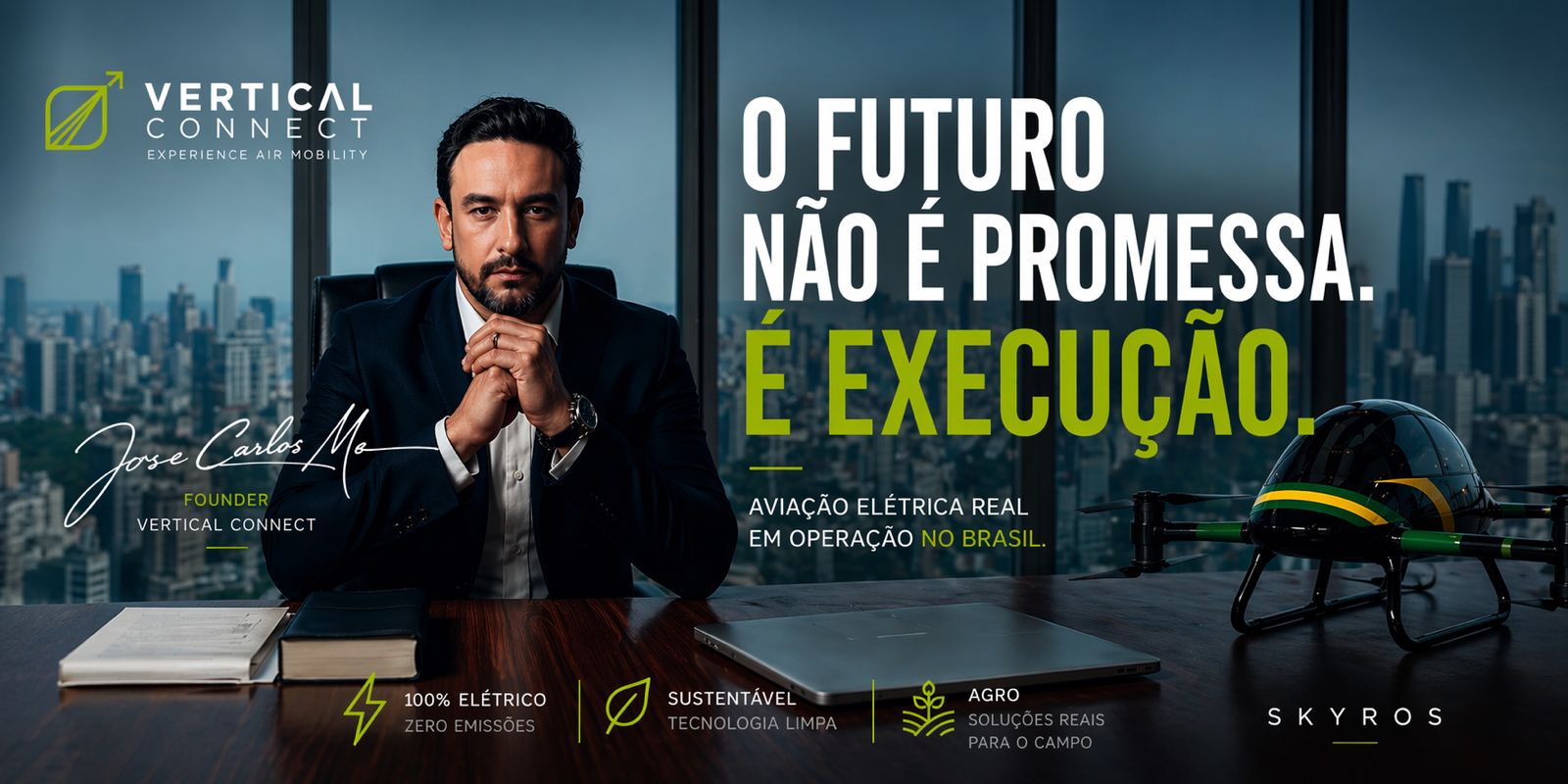 A nova fronteira da aviação: como a Vertical Connect está transformando tecnologia em negócio real no Brasil