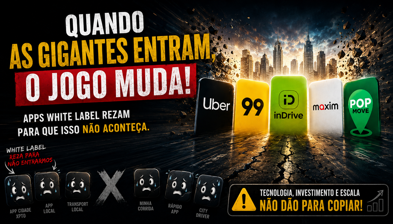 Aplicativo tipo Uber: o erro que faz muitos empreendedores perderem dinheiro antes mesmo de começar