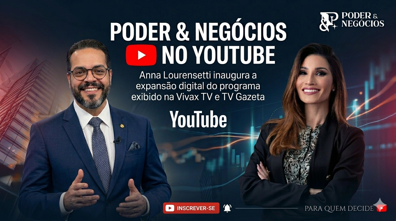 Poder & Negócios estreia canal no YouTube e amplia acesso às entrevistas exibidas na TV