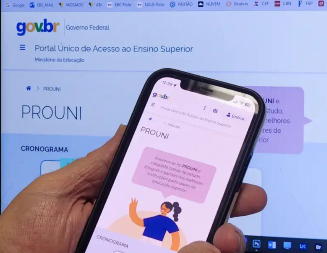 Inscrições do Prouni 2026/2 começam nesta terça