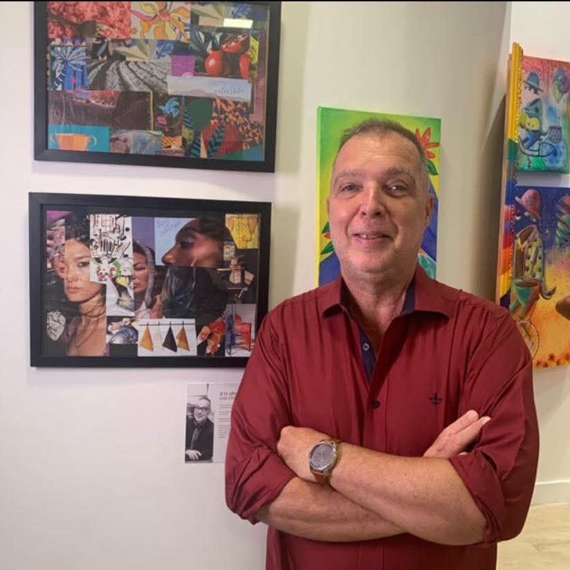 Bayard Boiteux: o artista das colagens que nasceu da pandemia