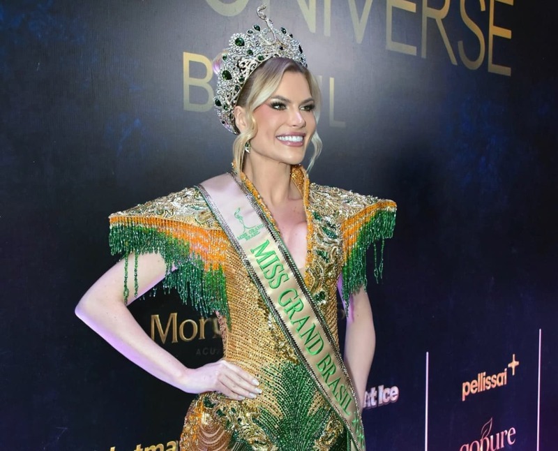 Recém-coroada Miss Grand Brasil 2026, Paula Assunção integra o júri da grande final do Miss Universe Brasil
