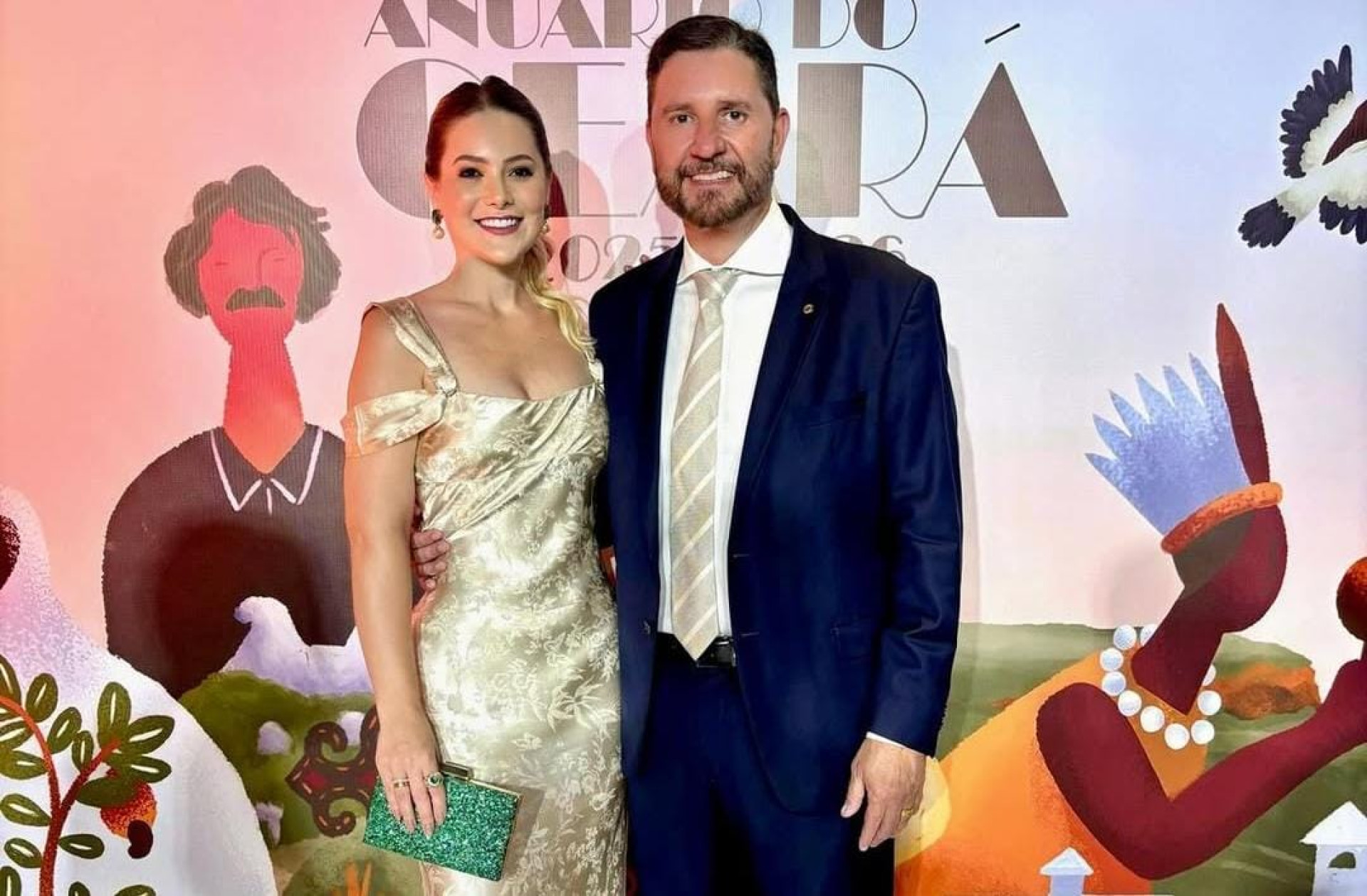 Romeu Aldigueri e Tainah Marinho serão homenageados pela Câmara de Fortaleza