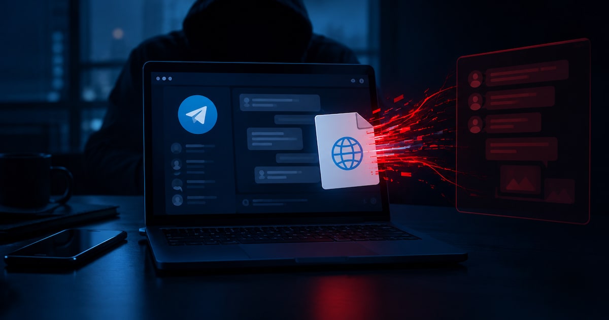 Falha no Telegram Desktop expõe histórico de conversas em arquivos exportados