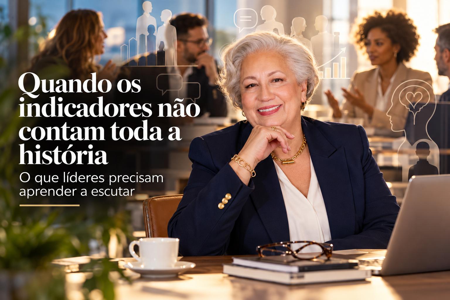 Quando os indicadores não contam toda a história: o que líderes precisam aprender a escutar