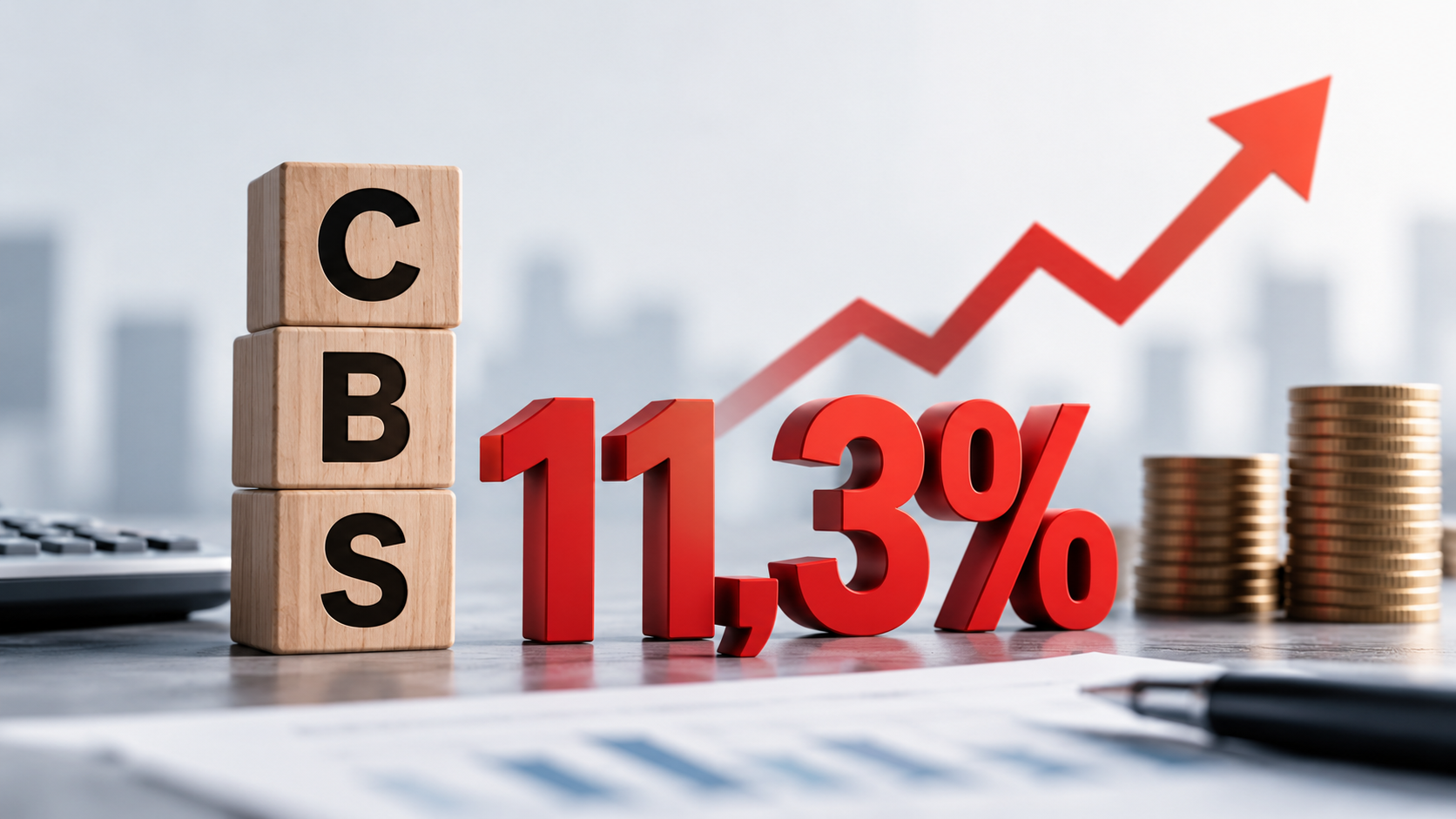 CBS de 11,3%: a reforma tributária pode trazer uma conta mais alta para empresas e consumidores