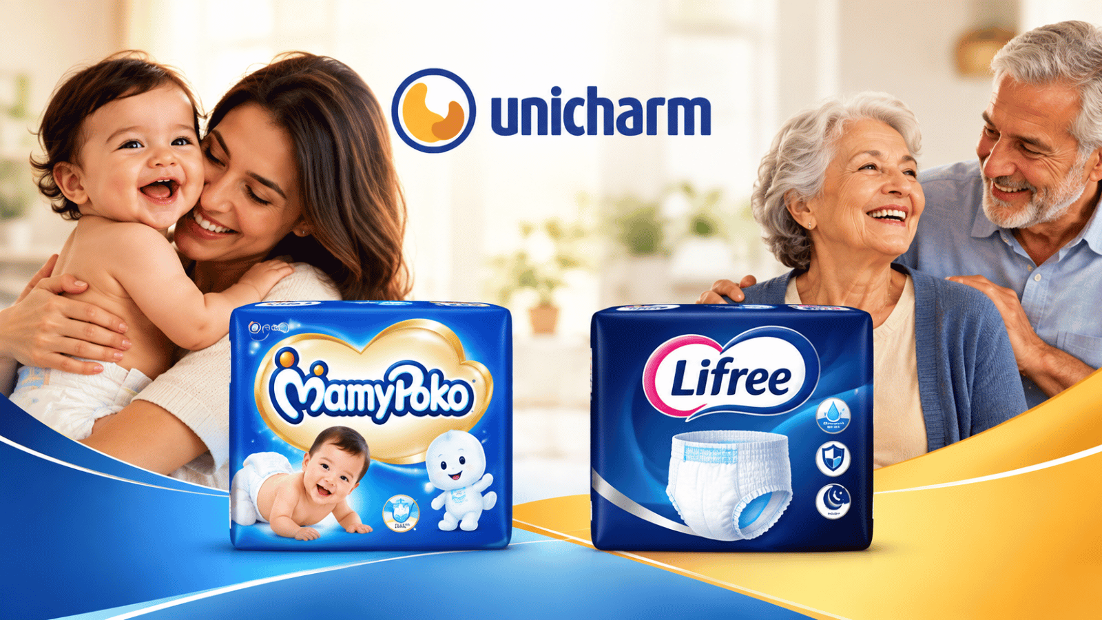 Confiança na qualidade leva Unicharm a oferecer garantia de satisfação em MamyPoko e Lifree