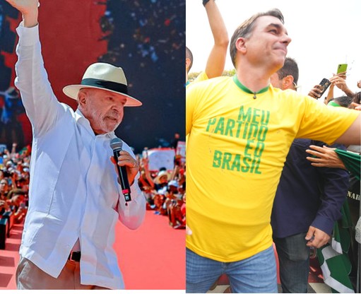Datafolha: Em MG, Lula tem 42% das intenções de voto e Flávio, 36%, no primeiro turno